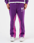 EXPRESS YOURSELF FLARE PANTS - PURPLE