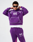 EXPRESS YOURSELF COMPLETE TRACKSUIT - PURPLE