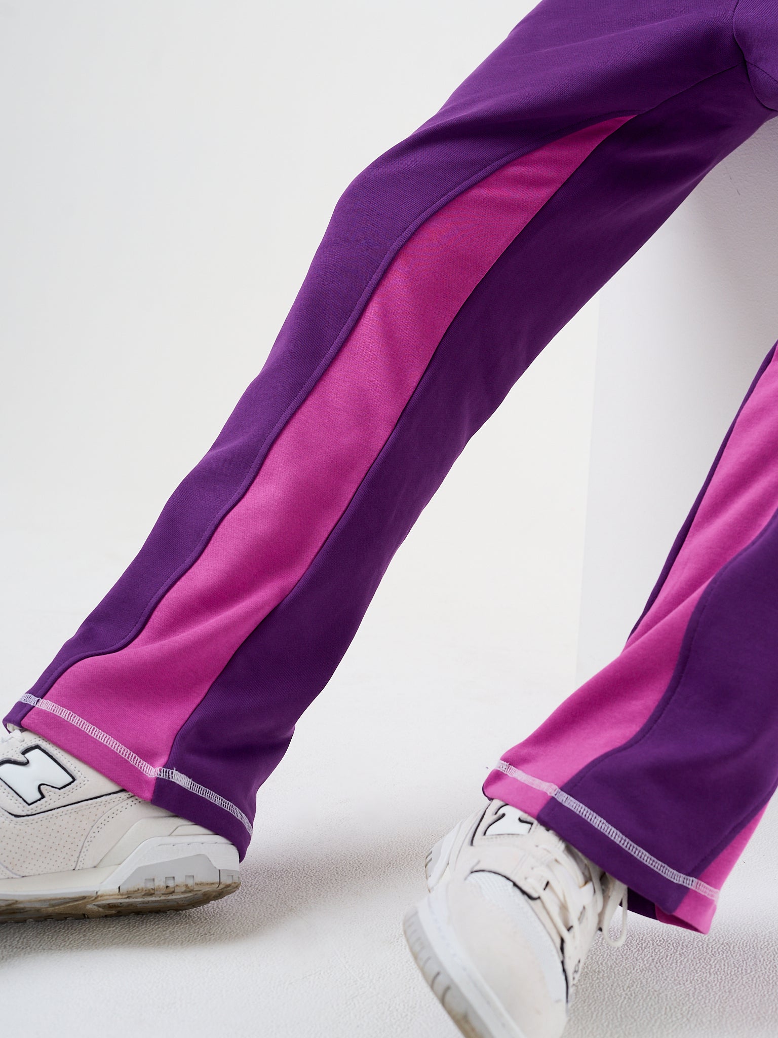 EXPRESS YOURSELF FLARE PANTS - PURPLE