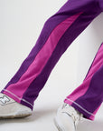 EXPRESS YOURSELF FLARE PANTS - PURPLE