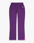 EXPRESS YOURSELF FLARE PANTS - PURPLE