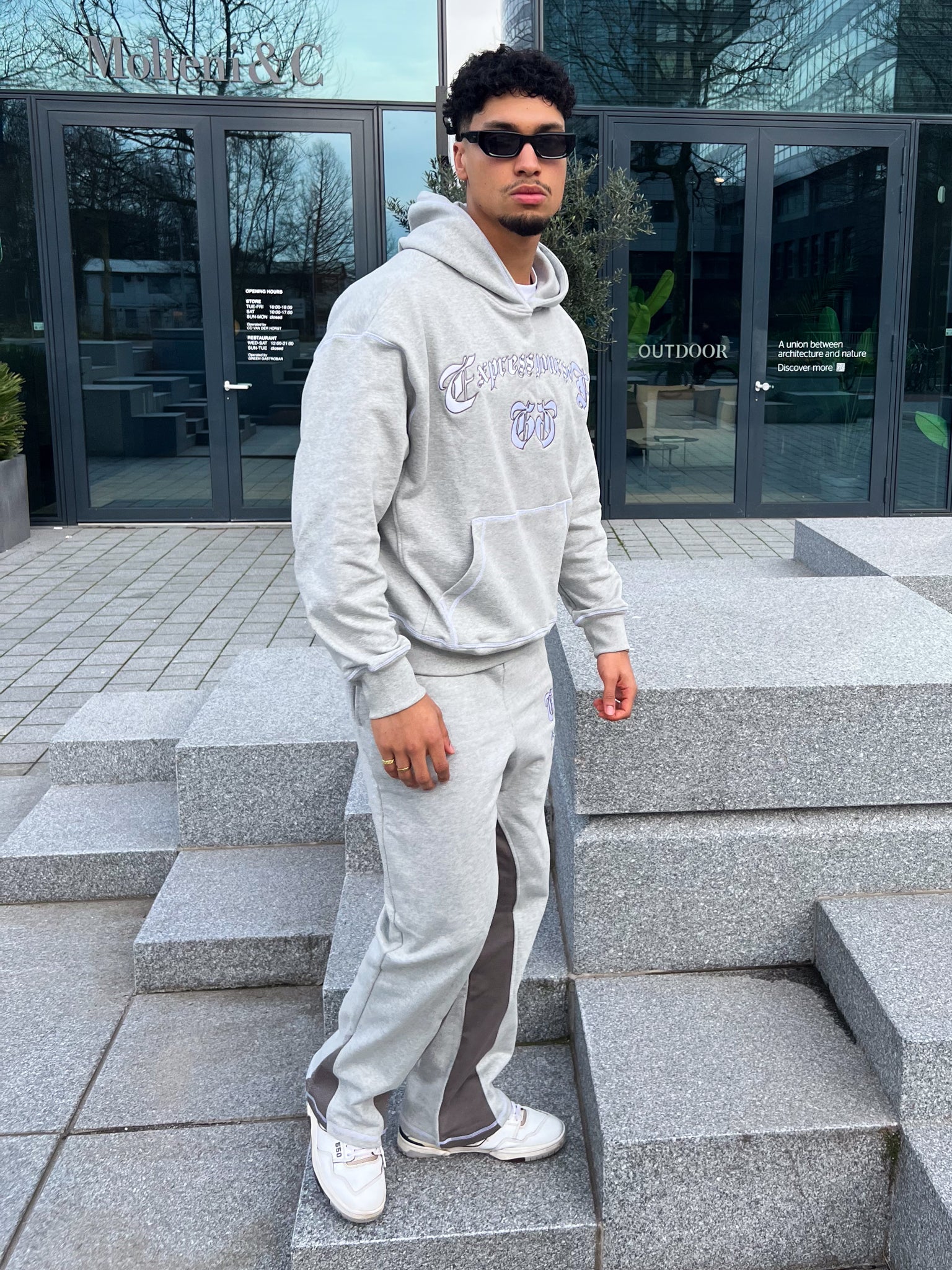 EXPRESS YOURSELF COMPLETE TRACKSUIT - GREY