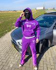 EXPRESS YOURSELF COMPLETE TRACKSUIT - PURPLE