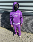 EXPRESS YOURSELF COMPLETE TRACKSUIT - PURPLE